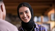 Medalion Rahimi as Agent Fatima Namazi in NCIS: Los Angeles | Image Source: Apple TV